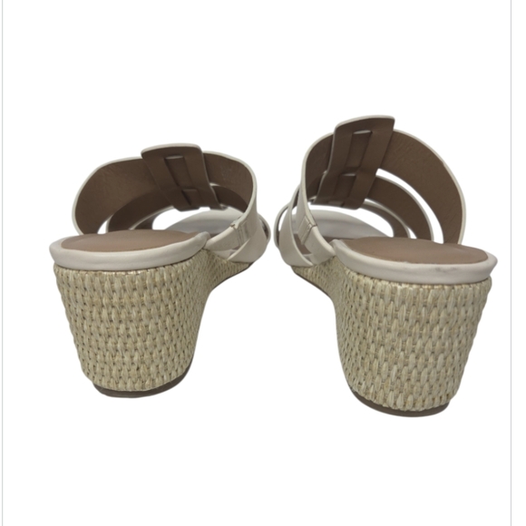 Aerosoles Wilma Wedge Sandal Eggnog Size 9.5 - Picture 4 of 10